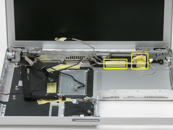 PowerBook G4 Aluminum 12" 867 MHz Display Replacement: step 58, image 1 of 1