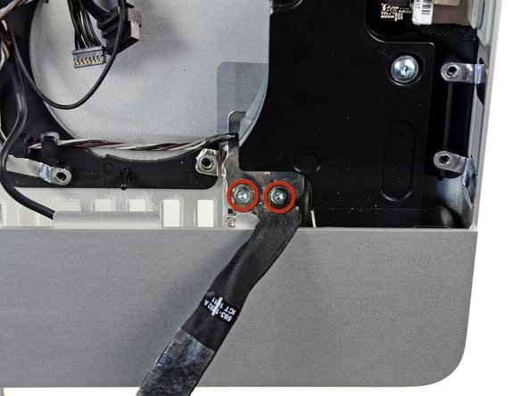 iMac Intel 21.5" EMC 2428 Right Speaker Replacement: step 44, image 1 of 1