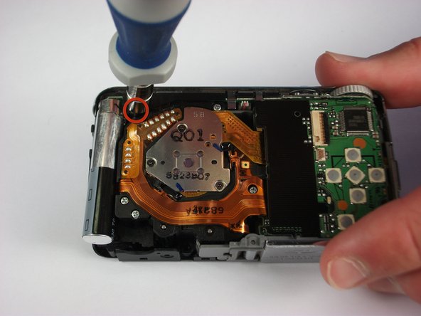 Panasonic Lumix DMC-FX01 Front Casing Replacement: step 12, image 2 of 2