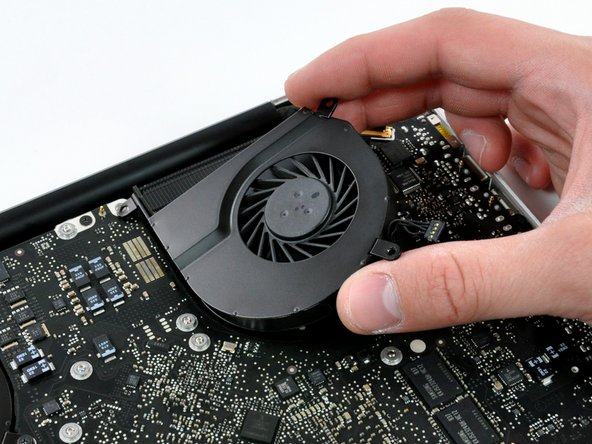 MacBook Pro 15" Unibody Late 2008 and Early 2009 Left Fan Replacement: step 8, image 1 of 1