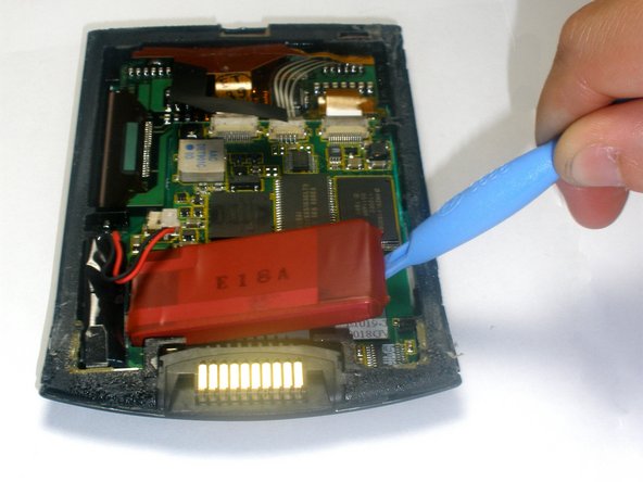 Disassembling IBM WorkPad c3 LCD: step 9, image 1 of 2