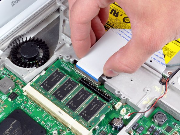 iBook G4 14" 1.42 GHz Logic Board Replacement: step 47, image 1 of 1