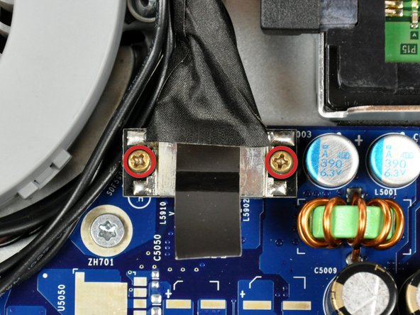 iMac G5 17" Model A1058 Logic Board Replacement: step 14, image 1 of 2