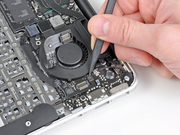 MacBook Air 11" Late 2010 Microphone Replacement: step 7, image 1 of 3