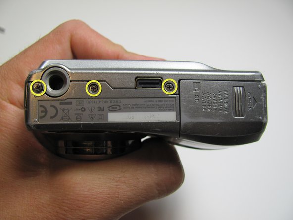 Kodak EasyShare C713 Battery Door Replacement: step 3, image 3 of 3