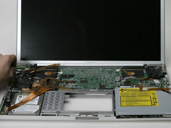 PowerBook G4 Aluminum 17" 1-1.67 GHz Front Display Bezel Replacement: step 14, image 1 of 1