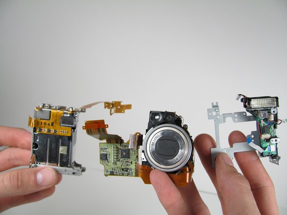 Canon PowerShot S500 Breakdown to Three Parts Replacement: step 32, image 1 of 1