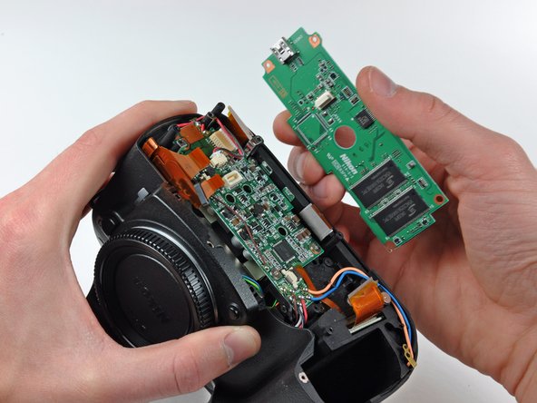 Nikon D70 Memory Compression Board Replacement: step 11, image 2 of 2
