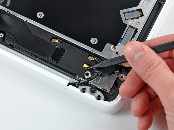 MacBook Unibody Model A1342 Upper Case Replacement: step 29, image 2 of 3