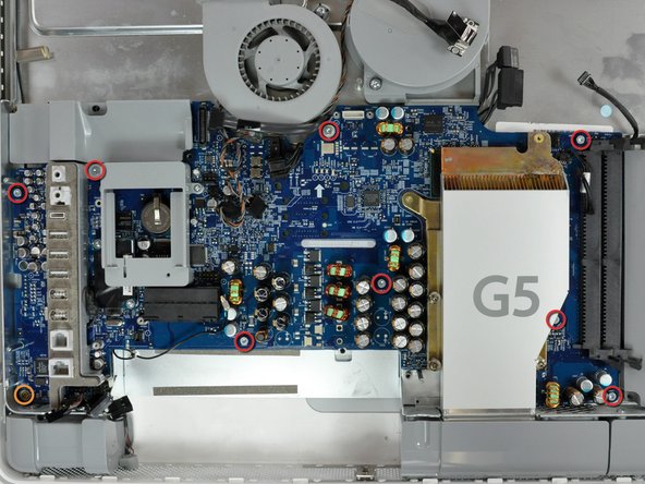 iMac G5 20" Model A1076 Logic Board Replacement: step 28, image 1 of 1