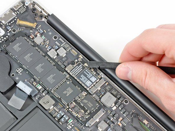 MacBook Air 13" Late 2010 AirPort/Bluetooth Card Replacement: step 4, image 2 of 2