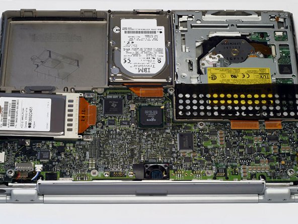 PowerBook G4 Titanium Mercury Logic Board Replacement: step 8, image 1 of 1