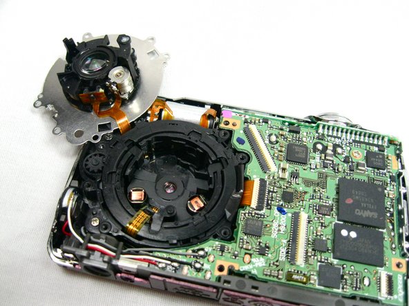 Nikon Coolpix S220 Lens Replacement: step 15, image 1 of 1