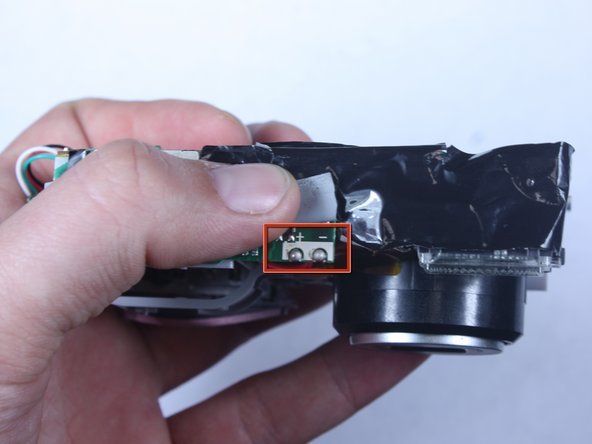 Kodak Easyshare C813 Shutter Button Replacement: step 11, image 1 of 1