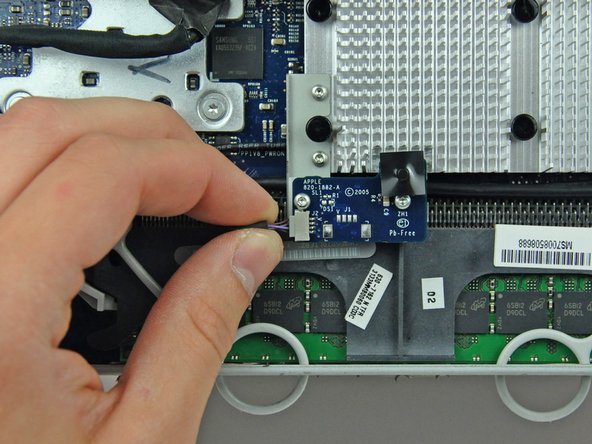 iMac G5 20" Model A1145 IR Board Replacement: step 12, image 1 of 1