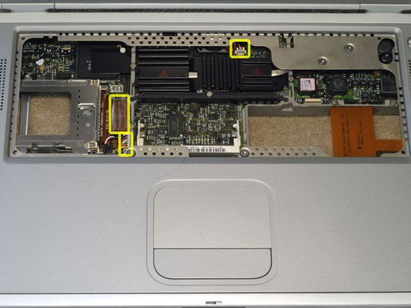 PowerBook G4 Titanium Mercury Logic Board Replacement: step 20, image 1 of 1