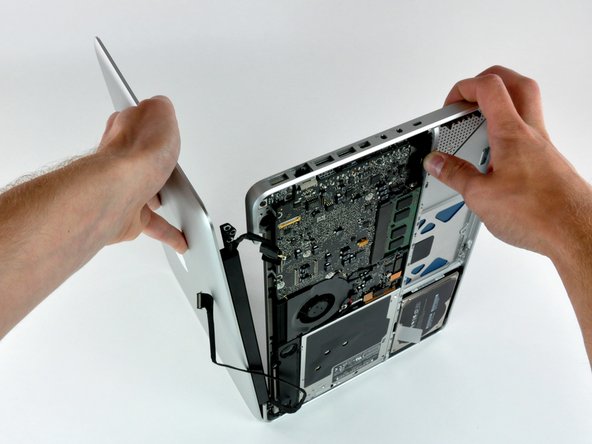 MacBook Unibody Model A1278 Display Assembly Replacement: step 14, image 3 of 3