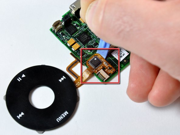 iPod 5th Generation (Video) Click Wheel  Replacement: step 19, image 2 of 3
