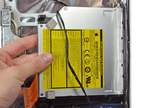 iMac Intel 20" EMC 2105 and 2118 Optical Drive Replacement: step 23, image 1 of 2
