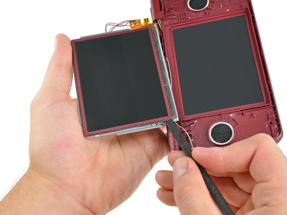 Nintendo DSi XL Upper Screen Replacement: step 12, image 1 of 2