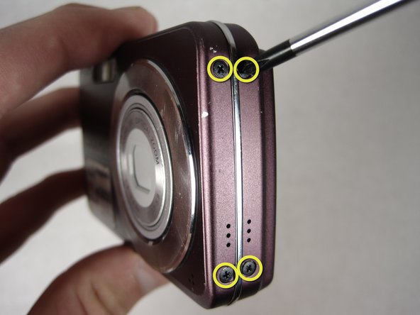 Nikon Coolpix S210 Back Case Replacement: step 3, image 1 of 1