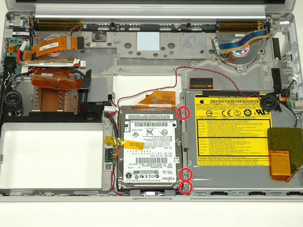 PowerBook G4 Aluminum 15" 1.5-1.67 GHz Right USB Board Replacement: step 23, image 1 of 1