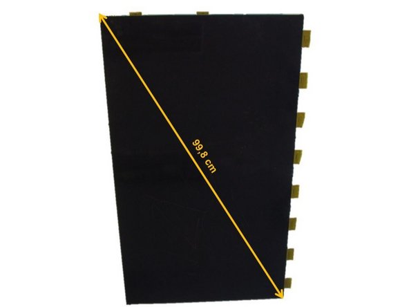 Telefunken T39EX1425 TV set, Removal of Liquid Crystal Display (LCD): step 5, image 2 of 2