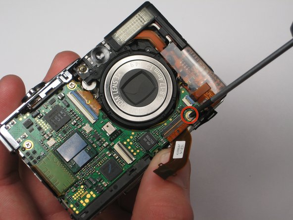 Canon PowerShot SD450 LCD Screen Replacement: step 8, image 1 of 1