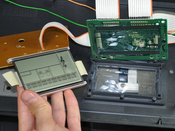 Casio CTK-501 LCD Screen Replacement: step 8, image 1 of 2