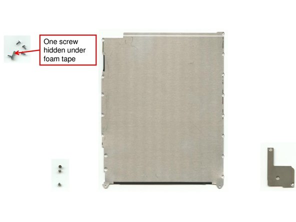 Apple iPad Mini, Opening the device by removing Display and Front Panel: step 1, image 2 of 3