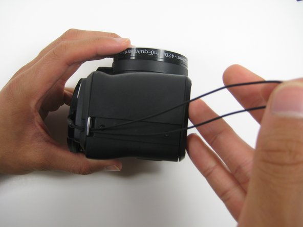 Kodak EasyShare Z1015 IS Lens Cover Replacement: step 2, image 2 of 2