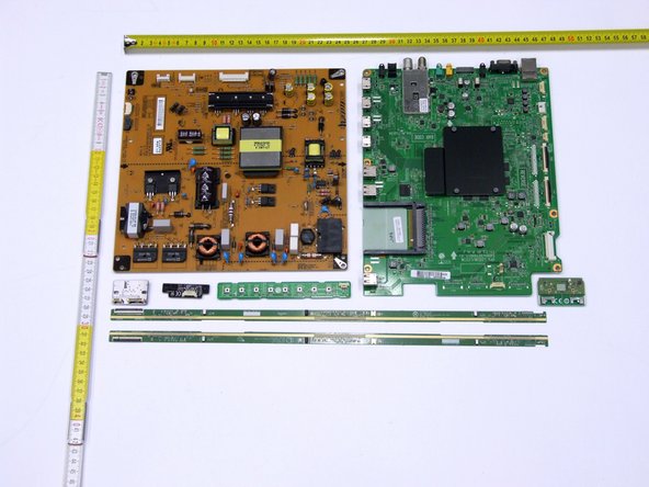 LG 47LM760S TV set, Removal of Printed Circuit Boards (PCB) 2/2: step 2, image 3 of 3