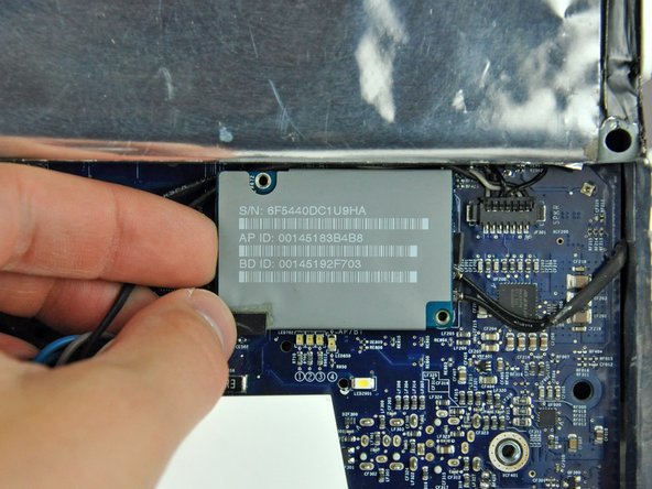 iMac G5 20" Model A1145 AirPort/Bluetooth Board Replacement: step 15, image 1 of 1