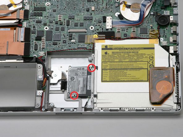 PowerBook G4 Aluminum 15" 1-1.5 GHz Modem Replacement: step 21, image 1 of 1