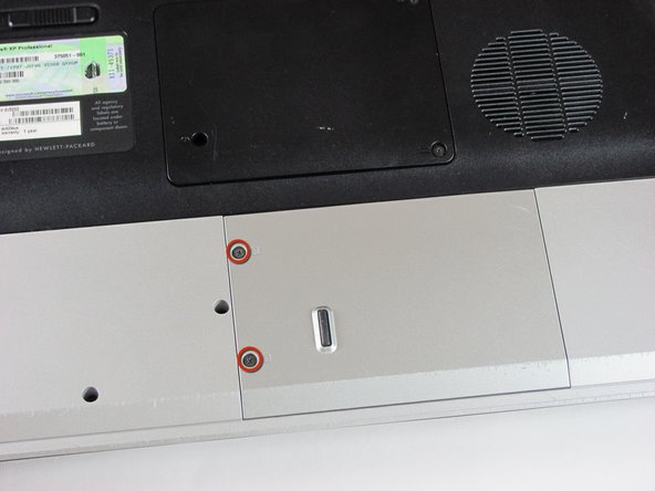 HP Pavilion dv5000 Hard Drive Replacement: step 3, image 1 of 1