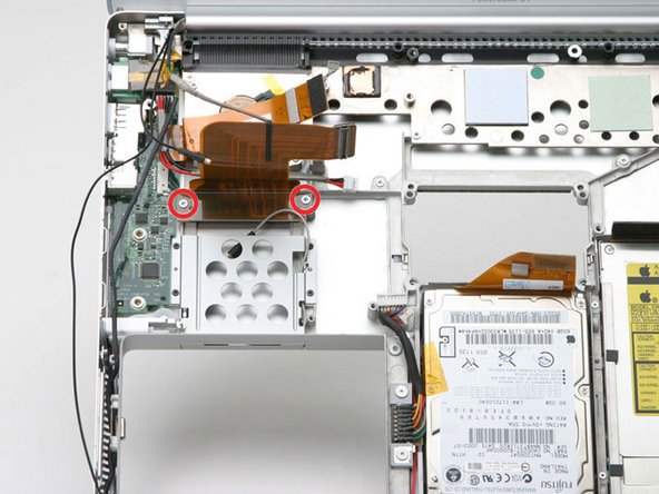 PowerBook G4 Aluminum 15" 1-1.5 GHz Airport Card Cage Replacement: step 32, image 1 of 1