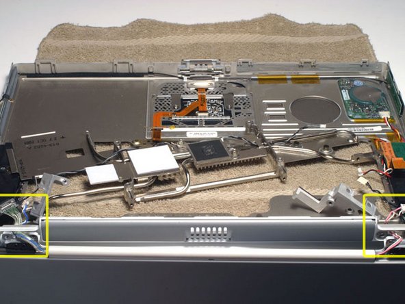 PowerBook G4 Titanium Onyx Upper Case Replacement: step 38, image 1 of 1