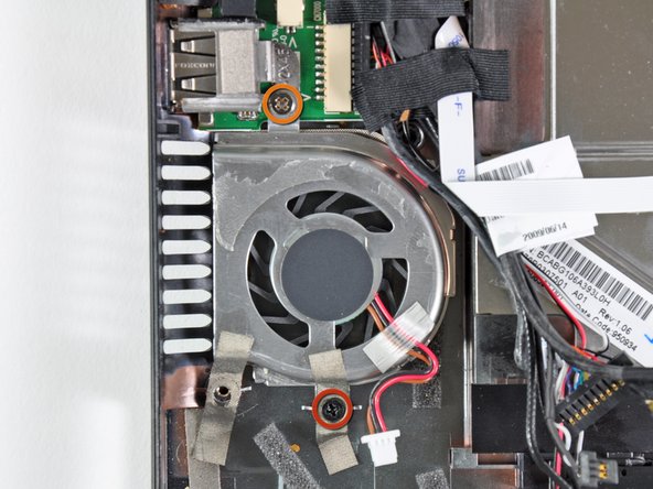 HP Mini 1000 Lower Case Replacement: step 42, image 1 of 2