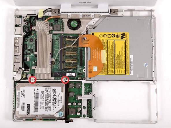 iBook G4 12" 800 MHz-1.2 GHz Logic Board Replacement: step 40, image 1 of 1