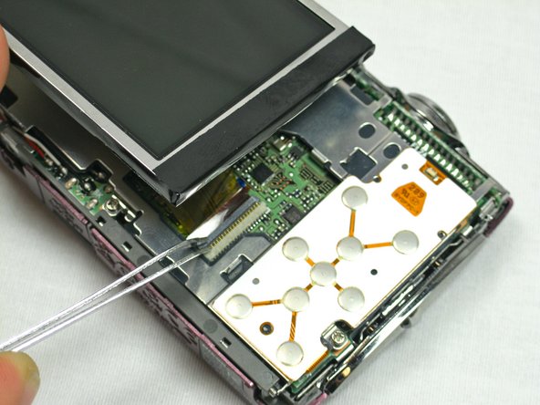 Nikon Coolpix S220 Lens Replacement: step 6, image 1 of 1