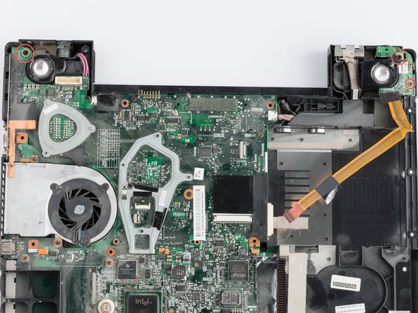 Toshiba Satellite M45 Speakers Replacement: step 12, image 2 of 3