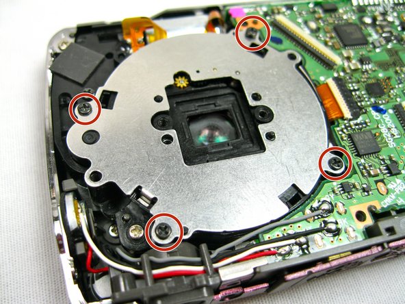 Nikon Coolpix S220 Lens Replacement: step 14, image 1 of 1