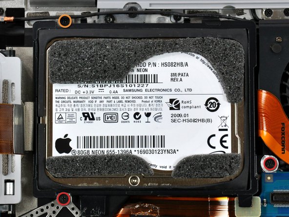 MacBook Air Models A1237 and A1304 Audio Cable Replacement: step 11, image 1 of 1