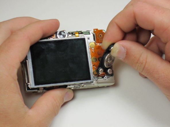 Canon Powershot SD550 Zoom Lens Assembly Replacement: step 7, image 1 of 3