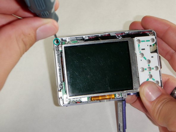 Sanyo VPC S1275 LCD Screen Replacement: step 6, image 1 of 1