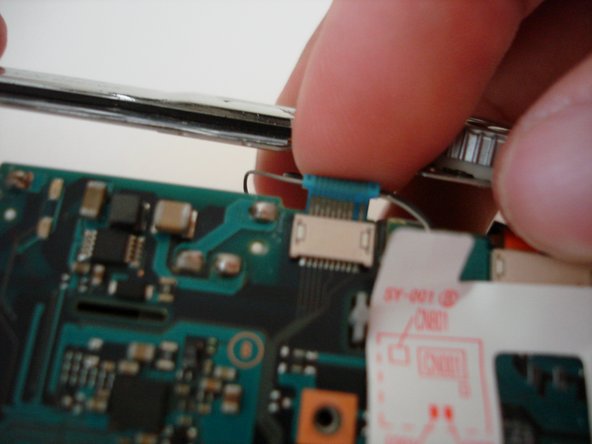 Sony Cyber-shot DSC-W5 Speaker Replacement: step 10, image 2 of 2