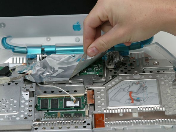iBook G3 Clamshell Logic Board Replacement: step 21, image 1 of 1