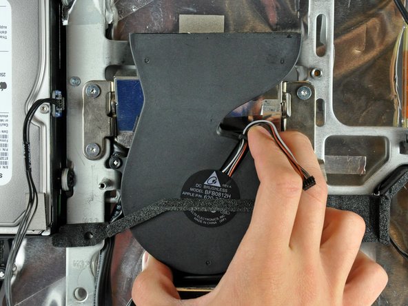 iMac Intel 20" EMC 2105 and 2118 CPU Fan Replacement: step 38, image 1 of 1