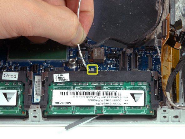MacBook Core Duo Logic Board Replacement: step 32, image 1 of 1