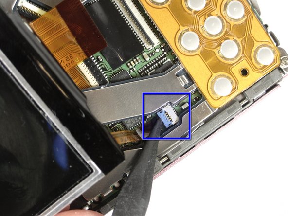 Nikon Coolpix S210 Circuit Board Cover Replacement: step 7, image 3 of 3